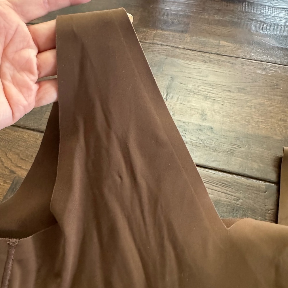 Evelyn & Bobbie Seamless Shaping Tank with Built-In Cups - Brown - Picture 5 of 15